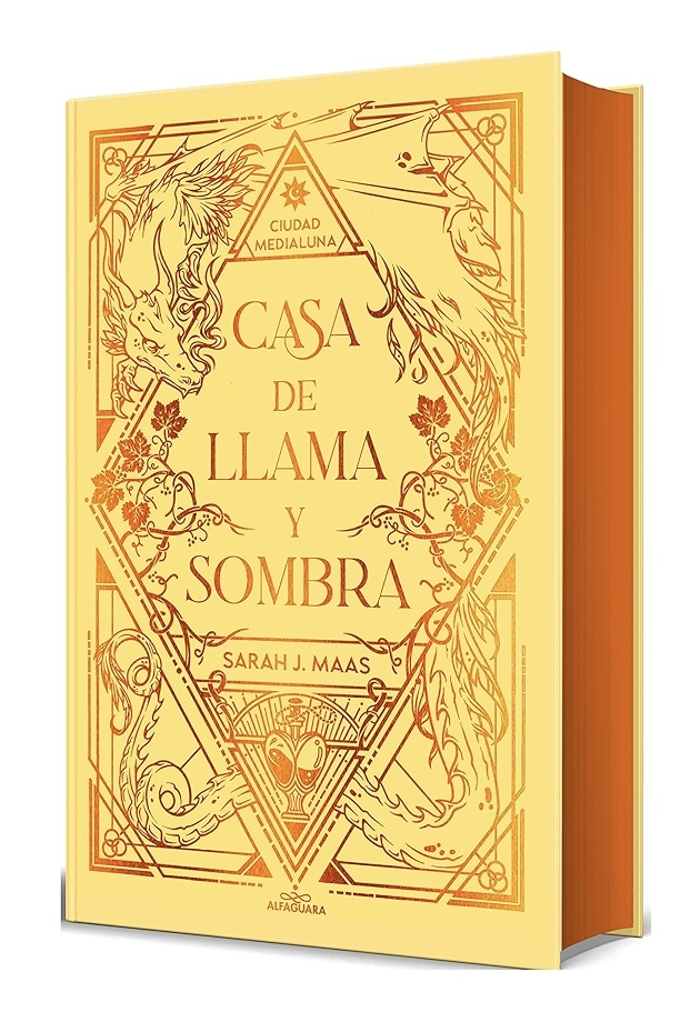 Ciudad Medialuna 3: Casa de llama y sombra - Edición especial,  tapa dura con cantos tintados