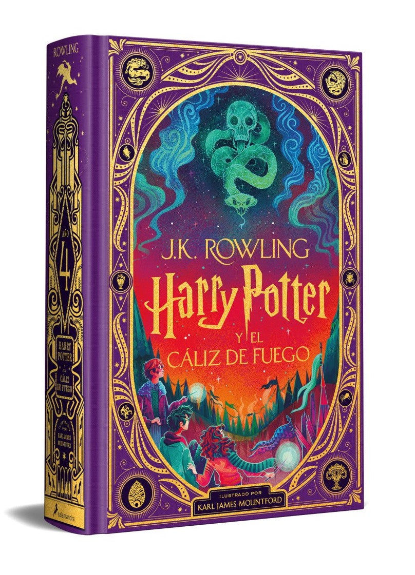 Harry Potter y el cáliz de fuego - Edición especial tapa dura de Minalima