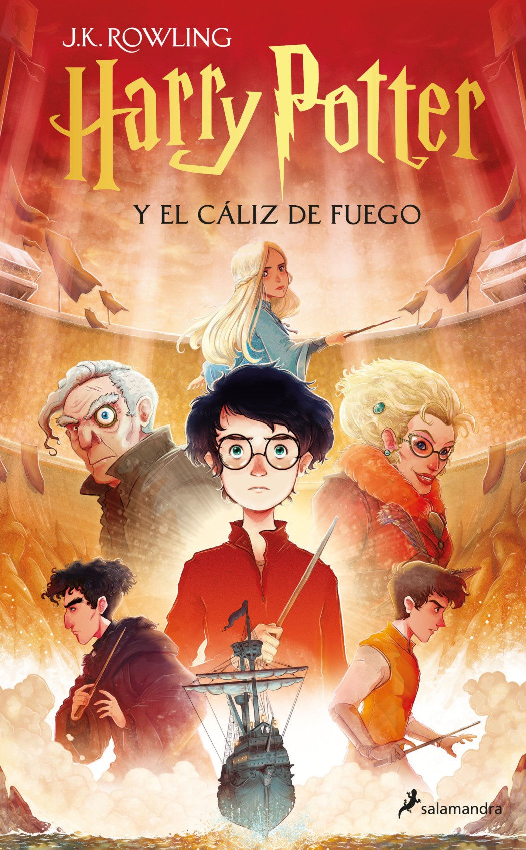 Harry Potter y el cáliz de fuego - Edición tapa blanda ilustrado